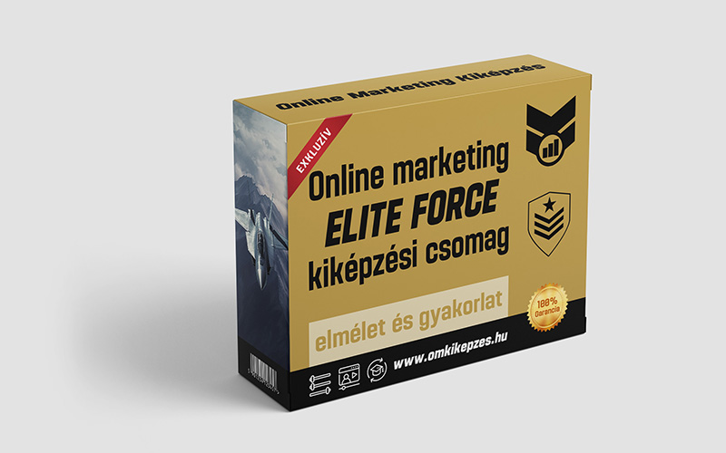 Online marketing tanfolyamok egy pakkban Onlime marketing csomag